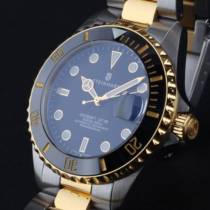 Steinhart Ocean 39 two-tone Taucheruhr Bis zu 50% Rabatt