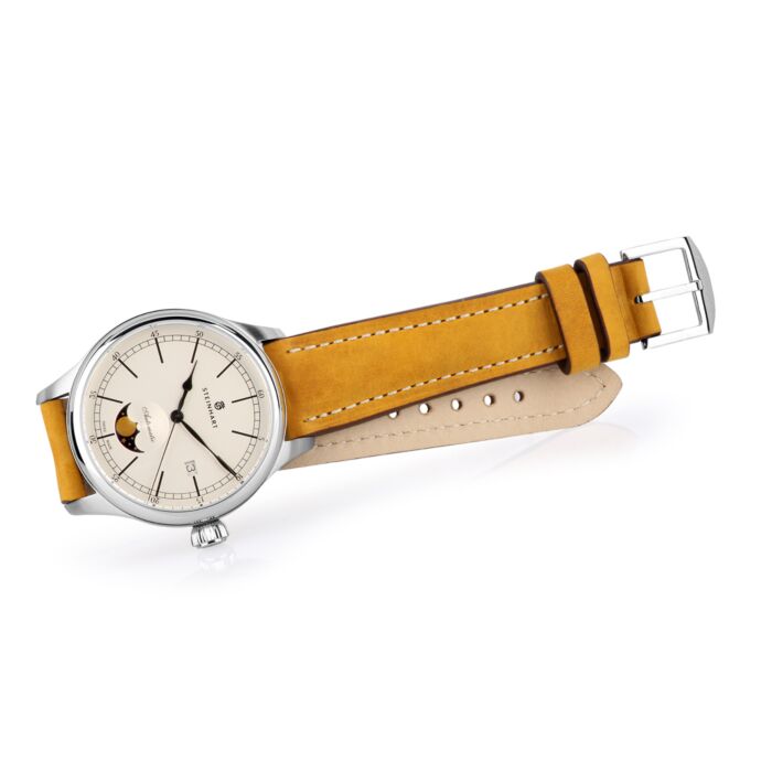 Steinhart MARINE Mondphase silver Bis zu 55% Rabatt