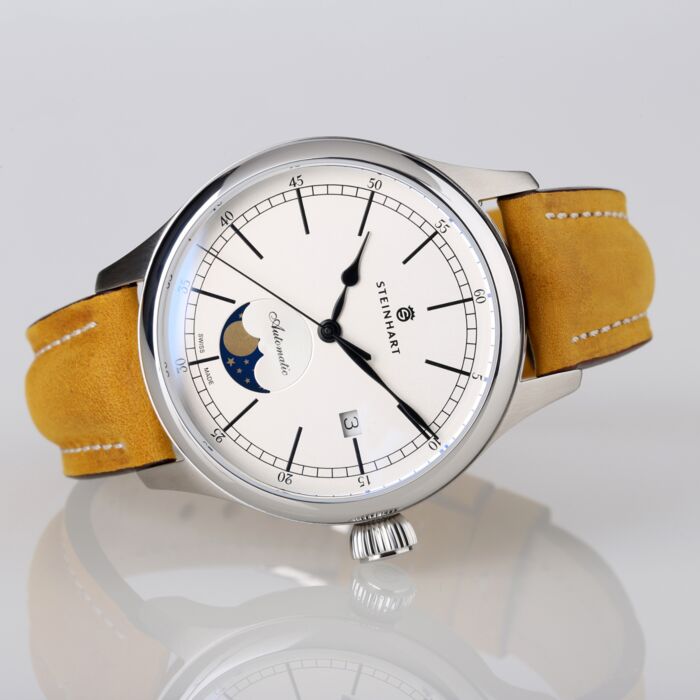 Steinhart MARINE Mondphase silver Bis zu 55% Rabatt