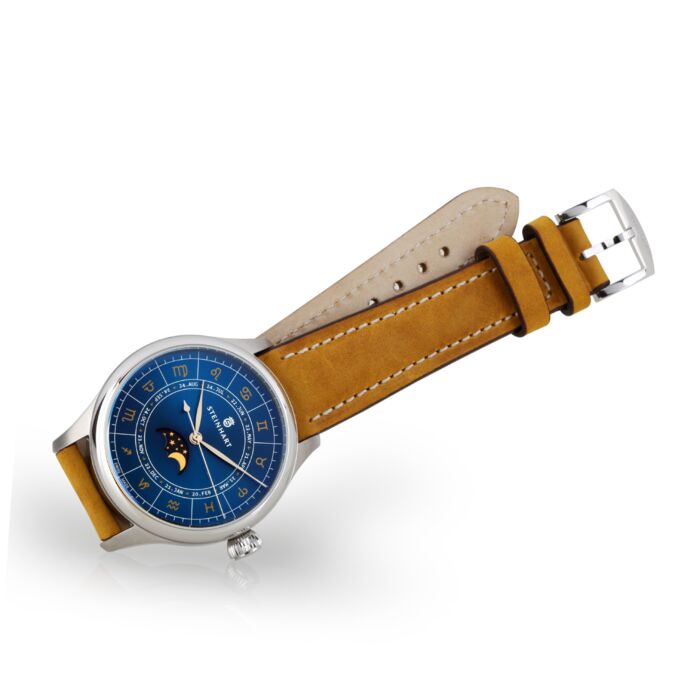 Steinhart Marine 42 Moon Phase Zodiac Nur noch ein Tag übrig