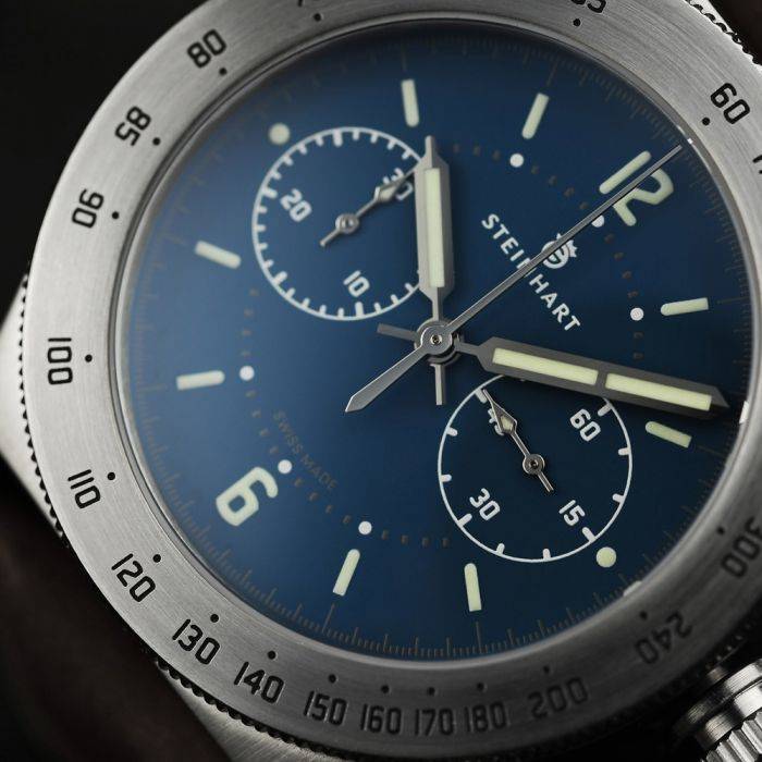 Steinhart Marine-Officer Blau Kostenloser Versand international