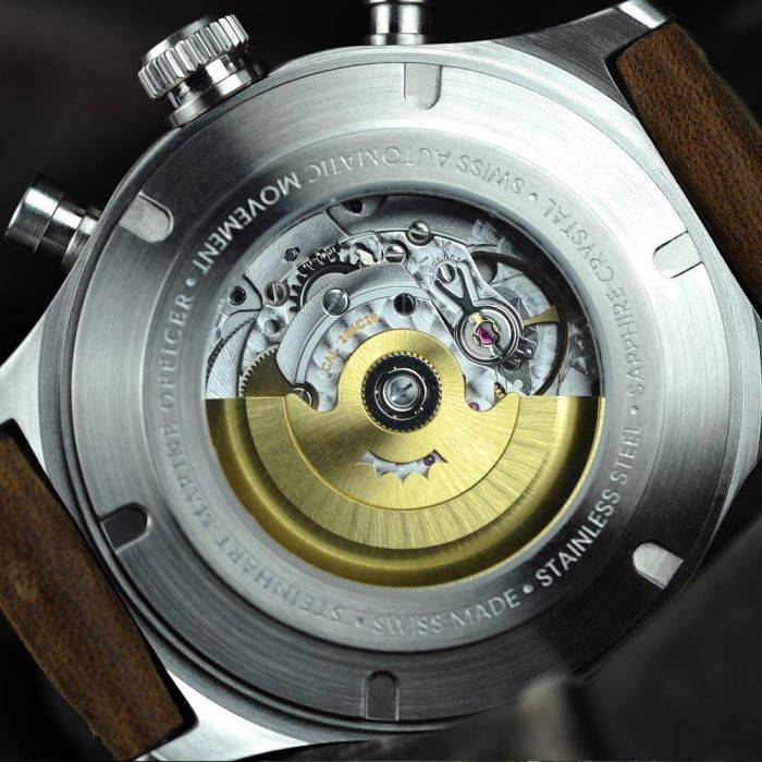 Steinhart Marine-Officer Blau Kostenloser Versand international