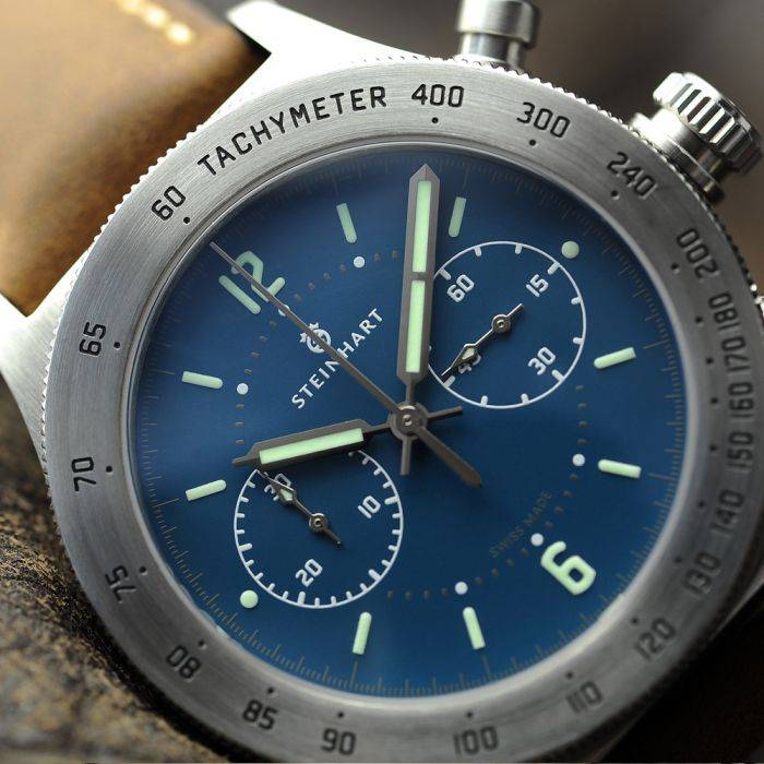 Steinhart Marine-Officer Blau Kostenloser Versand international