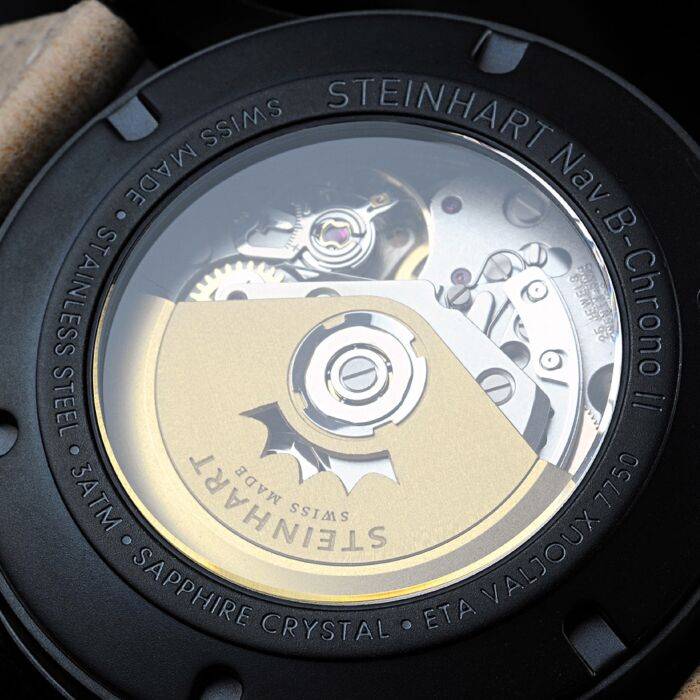 Steinhart Nav B Chrono II Black DLC Online Shopping