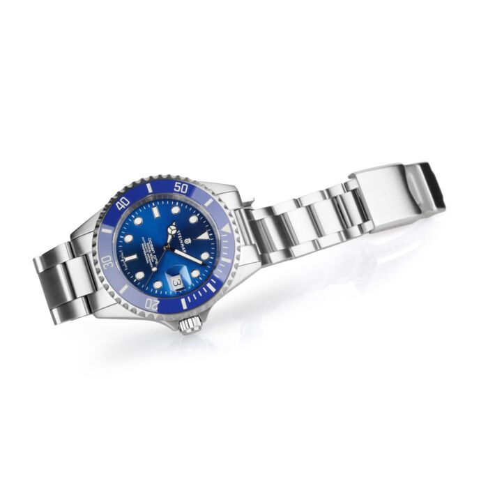 Steinhart Ocean One premium BLUE Ceramic Taucheruhr Tiefpreis