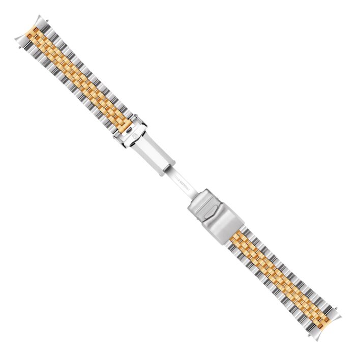Steinhart Stahlband für Ocean 39 bicolor 20x16 5-reihig satiniert inkl. Bandanstöße im Angebot