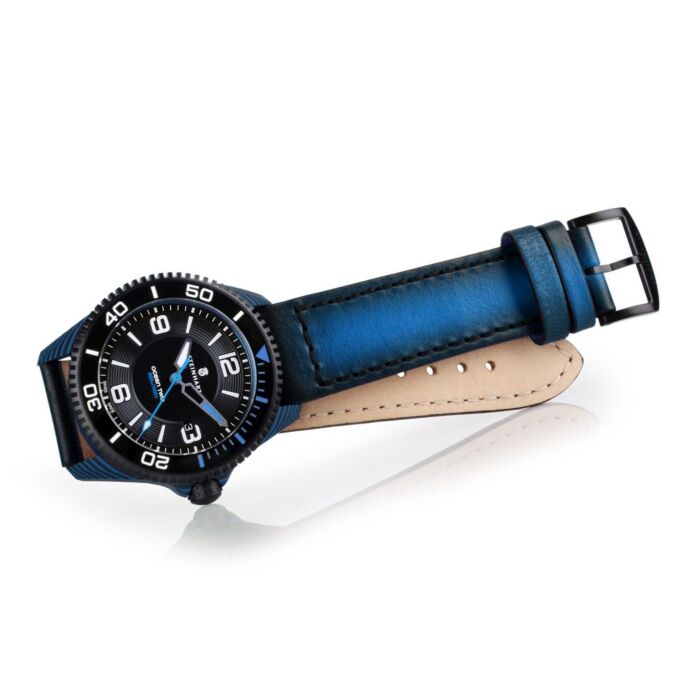 Steinhart Ocean 2 premium Carbon Blue Taucheruhr Sonderangebot