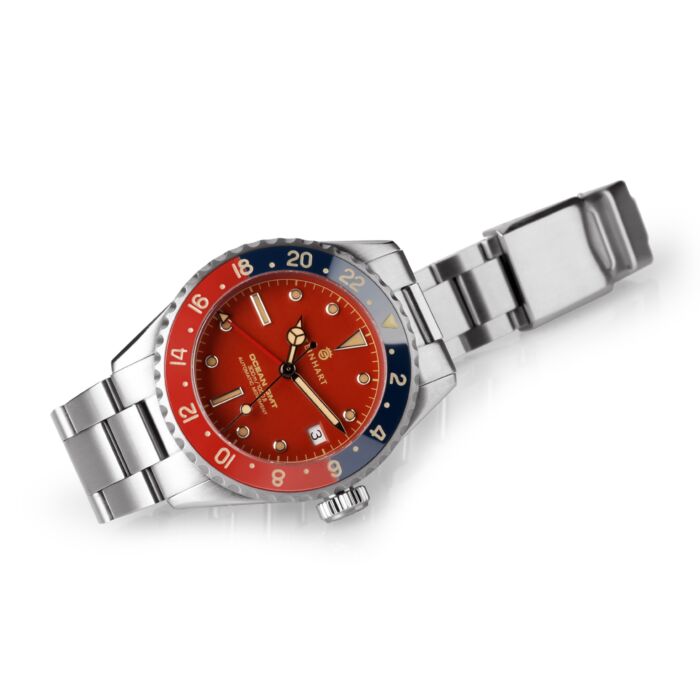 Steinhart Ocean 39 vintage GMT premium red ceramic Günstig kaufen