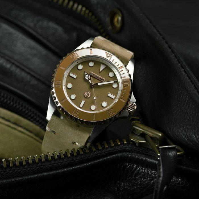 Steinhart Ocean 39 BEIGE Ceramic Taucheruhr Begrenztes Angebot