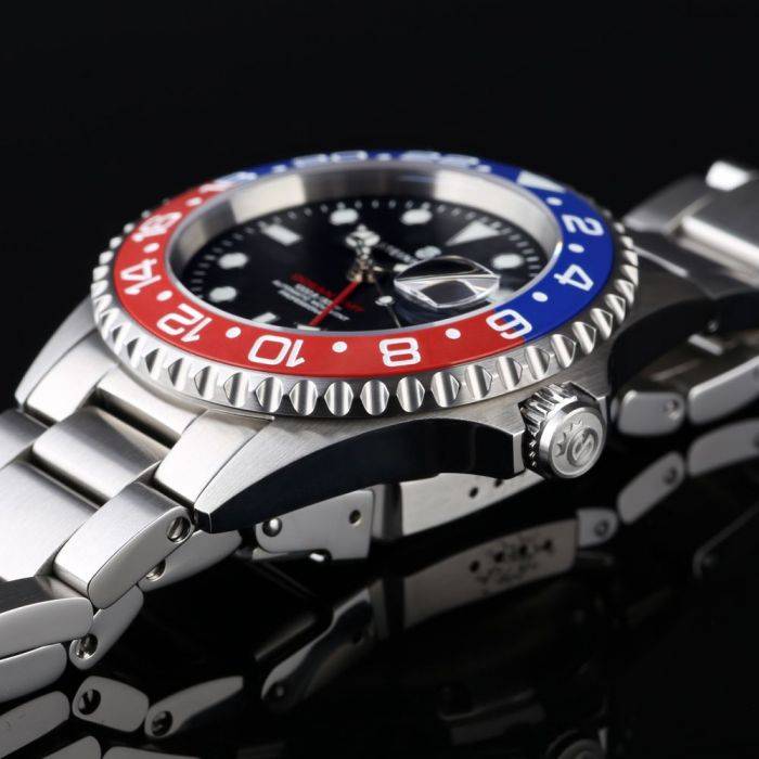 Steinhart Ocean One GMT BLUE-RED Ceramic Taucheruhr Weihnachtsangebot