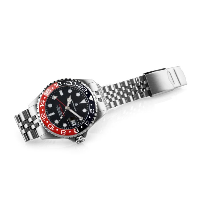 Steinhart Ocean 39 GMT.2 BLACK-RED Ceramic Taucheruhr Jubiläumsangebot