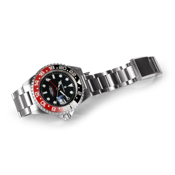 Steinhart Ocean One GMT BLACK-RED Ceramic Taucheruhr Zeitlich begrenztes Angebot