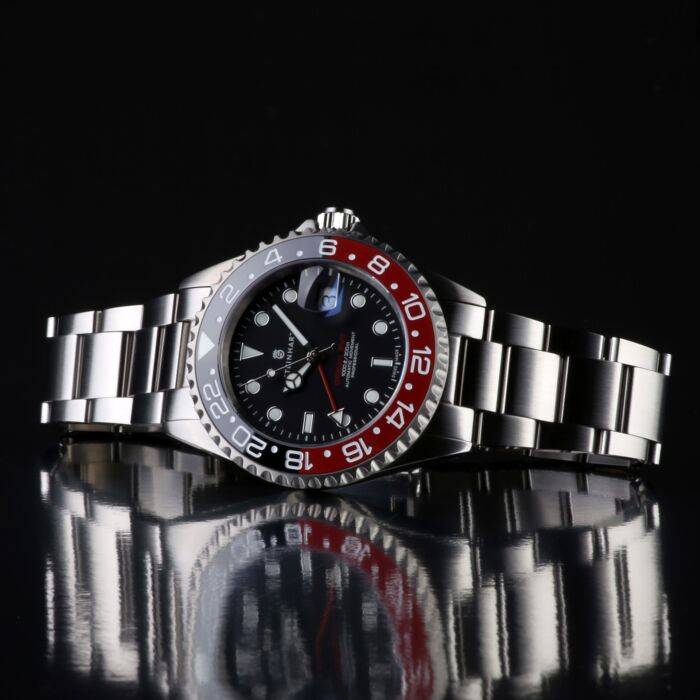 Steinhart Ocean One GMT BLACK-RED Ceramic Taucheruhr Zeitlich begrenztes Angebot