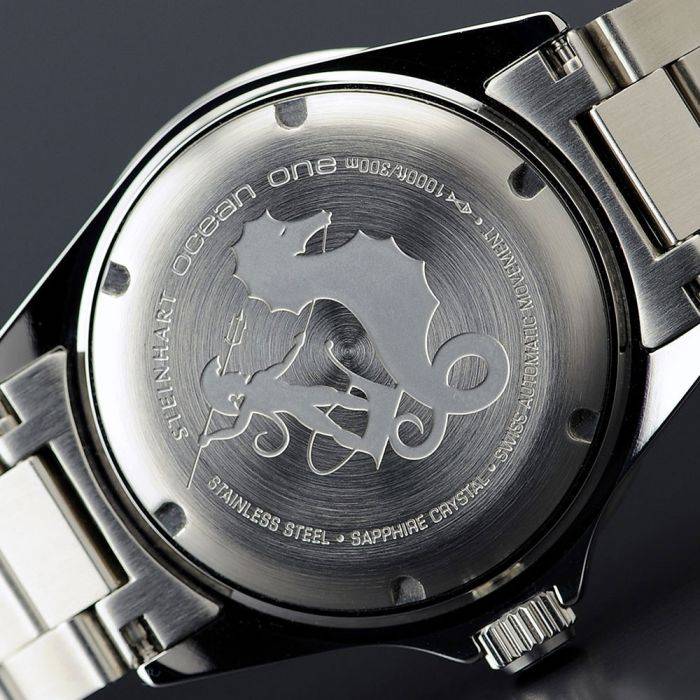 Steinhart Ocean One BLACK Taucheruhr Räumungsverkauf