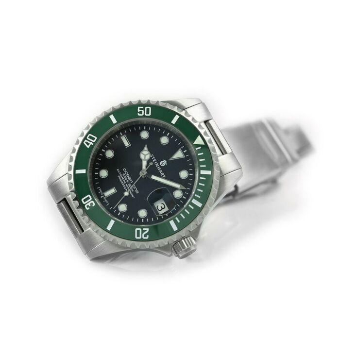 Steinhart Ocean One GREEN Ceramic Taucheruhr Kauf eins, bekomm eins gratis