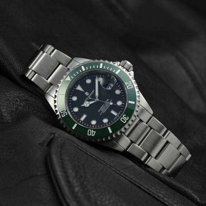 Steinhart Ocean One GREEN Ceramic Taucheruhr Kauf eins, bekomm eins gratis