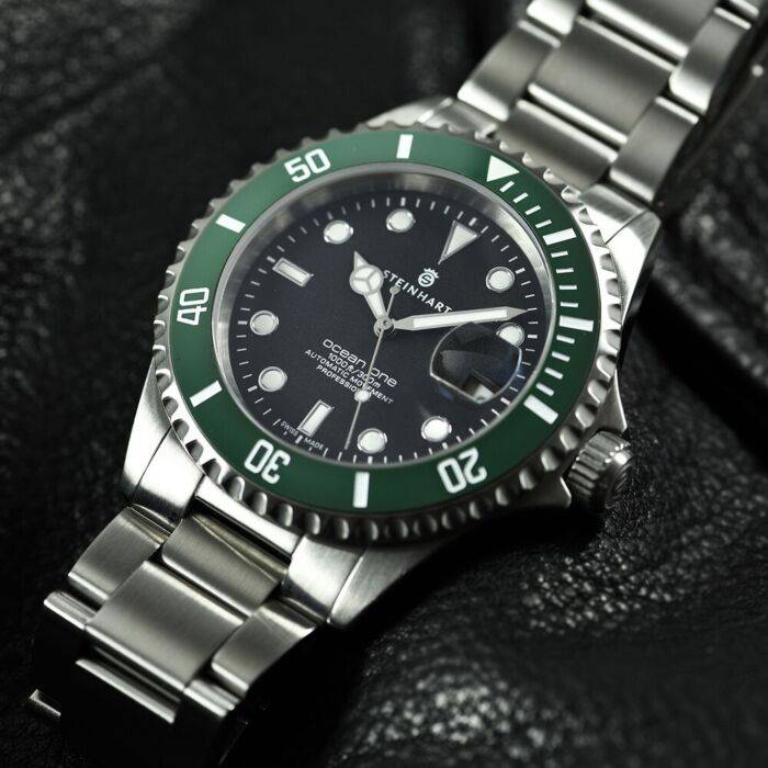 Steinhart Ocean One GREEN Ceramic Taucheruhr Kauf eins, bekomm eins gratis