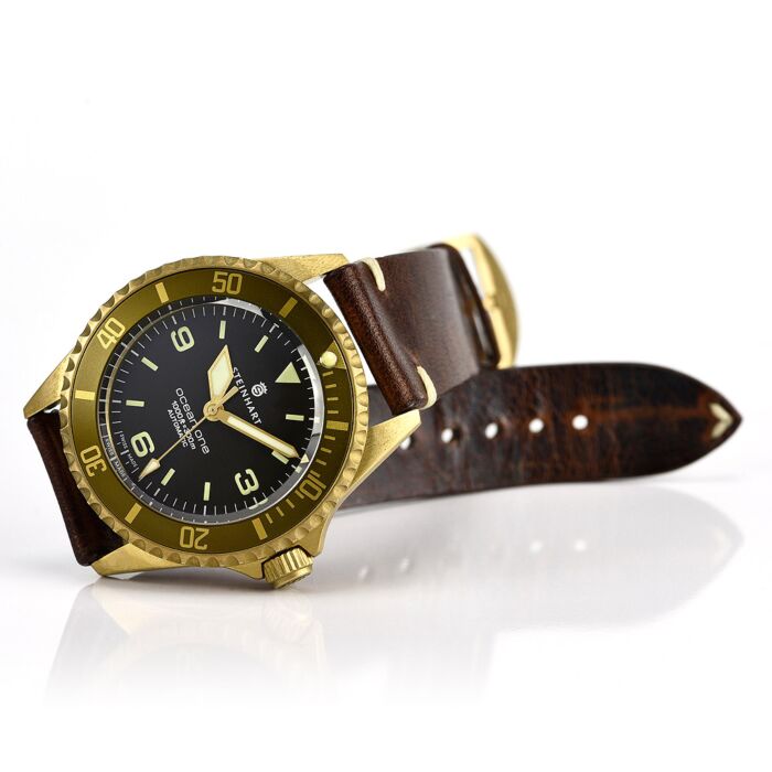 Steinhart Ocean One Bronze LIGHT-BROWN Taucheruhr Tiefpreis