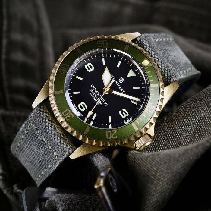 Steinhart Ocean One Bronze GREEN Taucheruhr Super Sparpreis