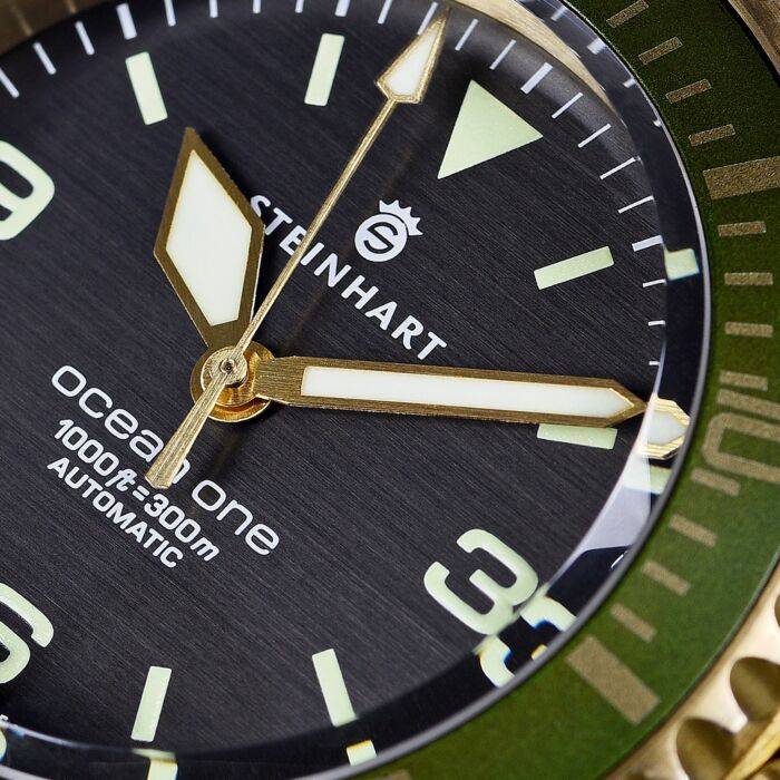 Steinhart Ocean One Bronze GREEN Taucheruhr Super Sparpreis