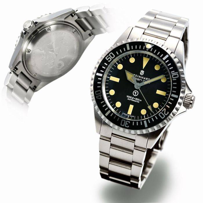 Steinhart Ocean One vintage Military Taucheruhr Begrenzte Freigabe
