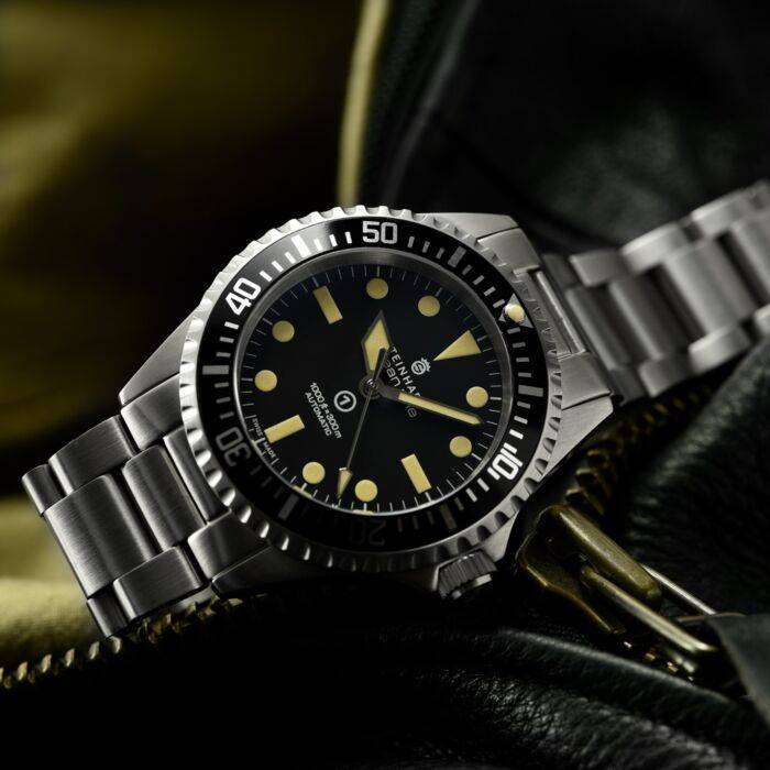 Steinhart Ocean One vintage Military Taucheruhr Begrenzte Freigabe