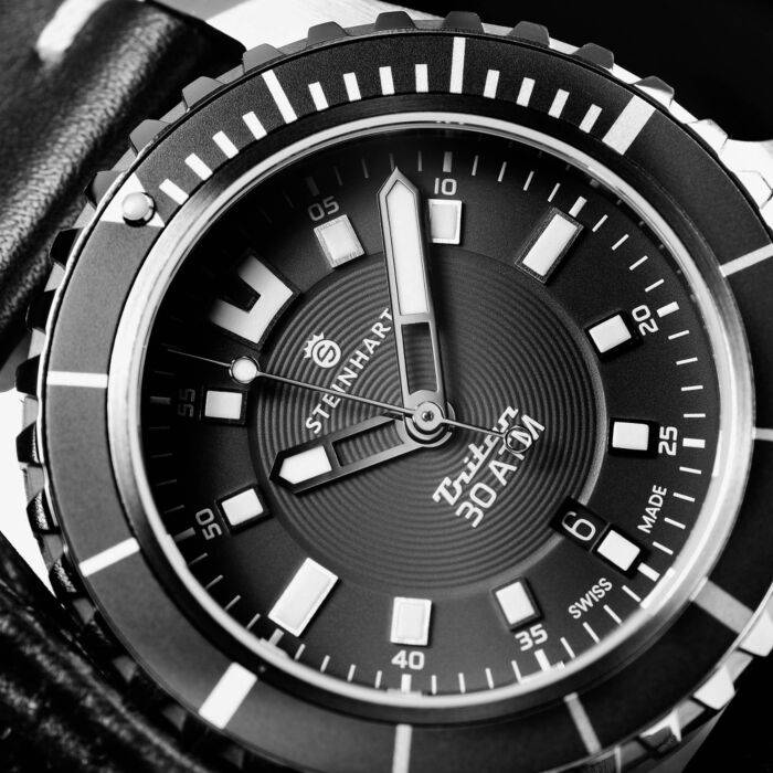 Steinhart Triton 30 ATM BLACK Taucheruhr Letzte 3 Tage