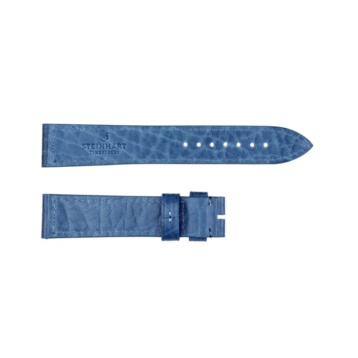 Steinhart Lederband blau 20mm Größe S 50% Rabatt mit kostenlosem Versand