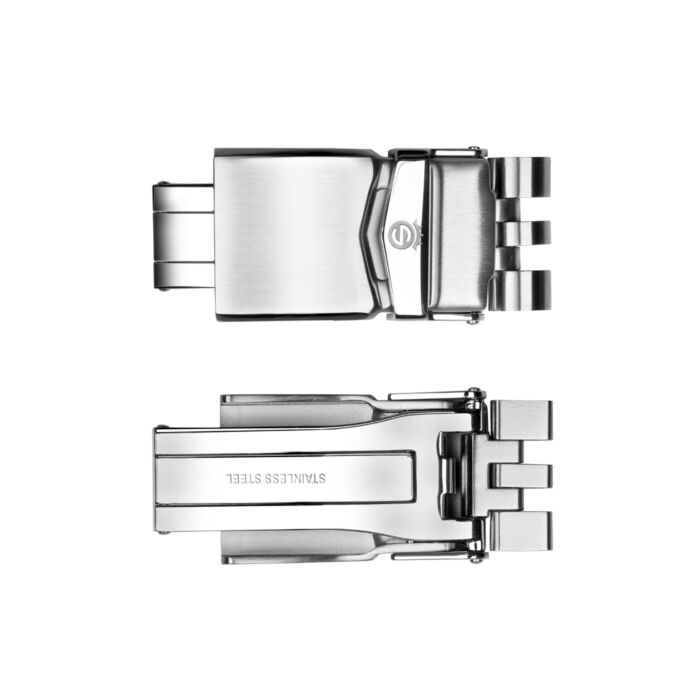 Steinhart Faltschließe Edelstahl 18 mm für Jubileeband Ocean One Outlet