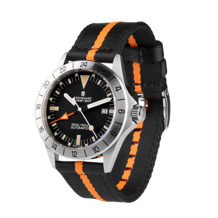 Steinhart Natoband schwarz/orange Flash Sale