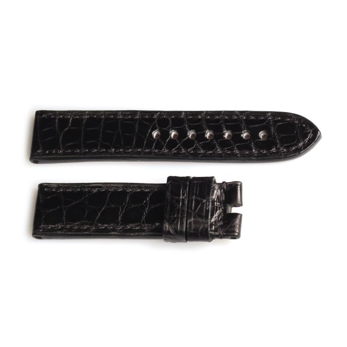 Steinhart Band Handmade Lousiana Alligator Größe S mit schwarzer Naht Kauf eins, bekomm eins gratis