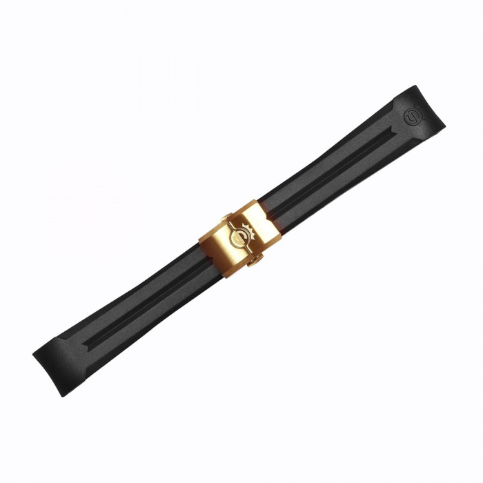 Steinhart Kautschukband neu 20x16 mm für Ocean 39 mit Schließe pink gold Top Angebot