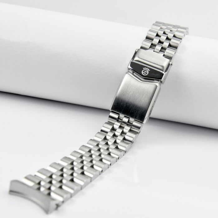 Steinhart Stahlband 20x16 mm fünfreihig für Ocean 39 inkl. Bandanstöße Tägliche Deals